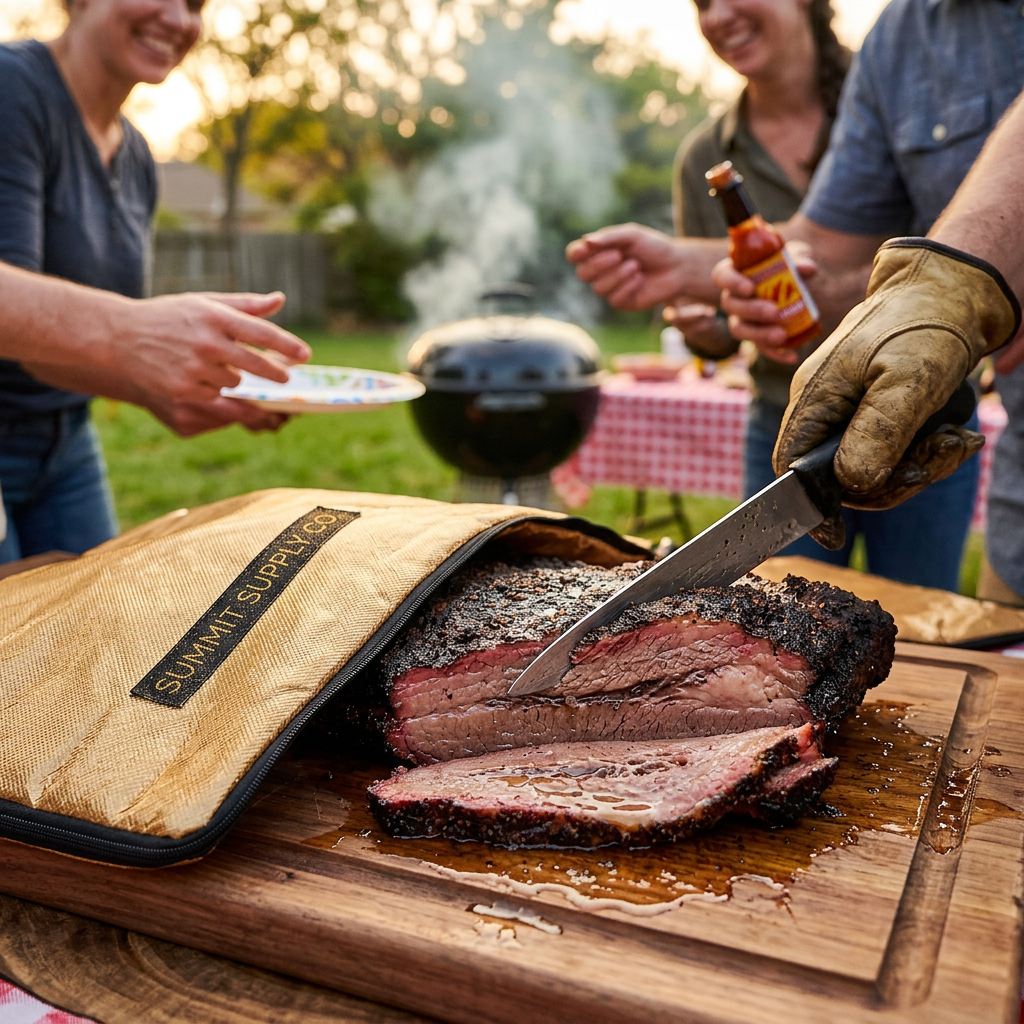BBQ Meat Blanket features